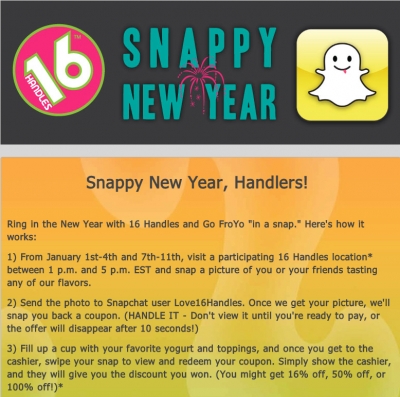 Snapchat-Promotion