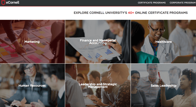 eCornell online learning portal.png