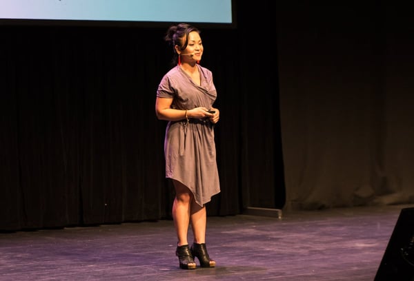 Pauline Nguyen from Red Lantern at Upside Live Melbourne 2015